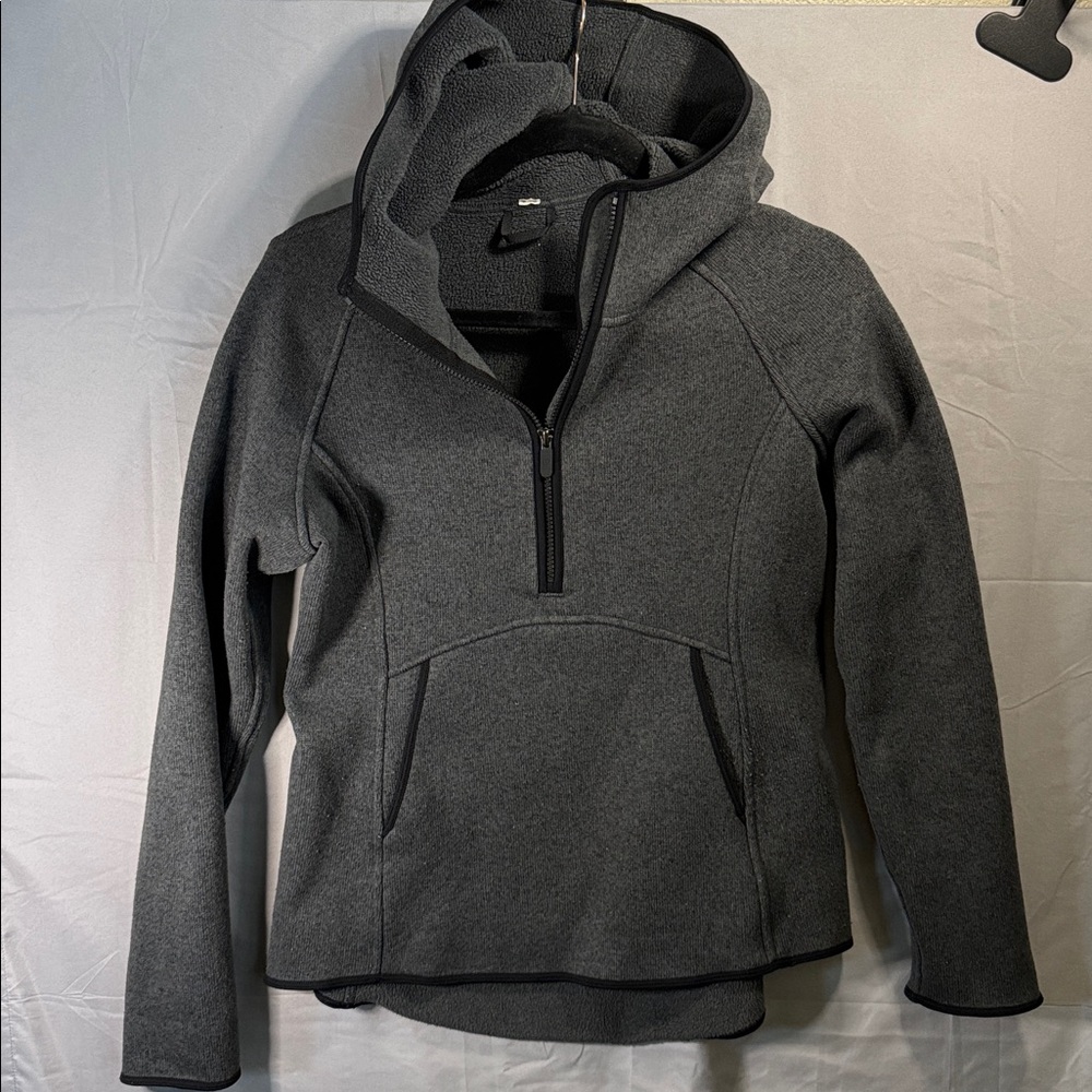 Lululemon Charcoal Half-Zip Hoodie